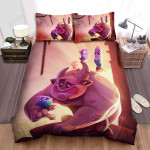 Notre Dame Gargoyle And Birds Art Bed Sheets Spread Comforter Duvet Cover Bedding Sets