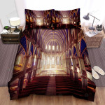 Notre Dame Cathedral Nave Bed Sheets Spread Comforter Duvet Cover Bedding Sets