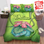 Venusaur Leaves Vines Attack Bed Sheets Spread Comforter Duvet Cover Bedding Sets