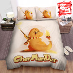 Charmander Charry Mander Bed Sheets Spread Comforter Duvet Cover Bedding Sets