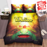 Venusaur Solar Beam Art Bed Sheets Spread Comforter Duvet Cover Bedding Sets