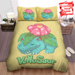Venusaur Sleeping Bed Sheets Spread Comforter Duvet Cover Bedding Sets