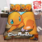 Charmander Fire Around Bed Sheets Spread Comforter Duvet Cover Bedding Sets