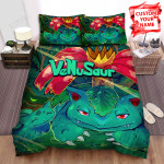 Venusaur And Bulbasaur Bed Sheets Spread Comforter Duvet Cover Bedding Sets