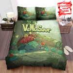 Venusaur Peaking At Bulbasaurs Bed Sheets Spread Comforter Duvet Cover Bedding Sets