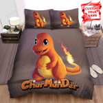 Charmander Pokémon Kanto Starter Bed Sheets Spread Comforter Duvet Cover Bedding Sets