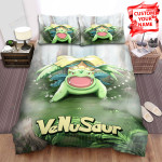 Venusaur Screaming Bed Sheets Spread Comforter Duvet Cover Bedding Sets
