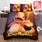 Charmander Pokémon Fire Bed Sheets Spread Comforter Duvet Cover Bedding Sets