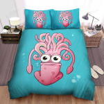 The Wild Animal - The Upside Down Squid Bed Sheets Spread Duvet Cover Bedding Sets