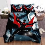 Batman Beyond Animated Series Art 57 Bed Sheets Spread Comforter Duvet Cover Bedding Sets