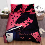 The Crow And The Beauty Art Bed Sheets Spread Duvet Cover Bedding Sets