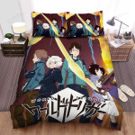 World Trigger Mikumo Squad In Anime Poster Bed Sheets Spread Duvet Cover Bedding Sets