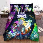 Final Space (2018–2021) Poster Movie Poster Bed Sheets Spread Comforter Duvet Cover Bedding Sets Ver 9