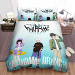 World Trigger Tamakoma Branch In Street Style Bed Sheets Spread Duvet Cover Bedding Sets
