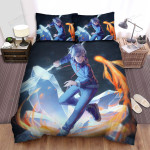 Tower Of God Khun With Ice Spear Bed Sheets Spread Duvet Cover Bedding Sets