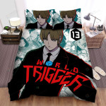 World Trigger Volume 13 Art Cover Bed Sheets Spread Duvet Cover Bedding Sets