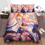 Chainsaw Man Denji & Power Funny Pose Bed Sheets Spread Duvet Cover Bedding Sets