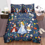 Alice In Wonderland (I) (2010) Adventures Movie Poster Bed Sheets Spread Comforter Duvet Cover Bedding Sets