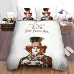 Alice In Wonderland (I) (2010) All The Best People Are Movie Poster Bed Sheets Spread Comforter Duvet Cover Bedding Sets