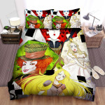 Alice In Wonderland (I) (2010) Characters Movie Poster Bed Sheets Spread Comforter Duvet Cover Bedding Sets