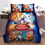 The Aristocats (1970) Movie Poster Bed Sheets Spread Comforter Duvet Cover Bedding Sets