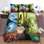 Mushoku Tensei Jobless Reincarnation Characters Poster Bed Sheets Spread Duvet Cover Bedding Sets