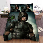 Arrow (2012–2020) Season 8 Poster Theme Bed Sheets Spread Comforter Duvet Cover Bedding Sets