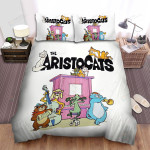 The Aristocats (1970) Movie Poster Fanart 3 Bed Sheets Spread Comforter Duvet Cover Bedding Sets