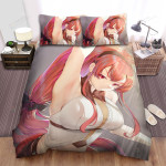 Mushoku Tensei Hot Eris Digital Portrait Artwork Bed Sheets Spread Duvet Cover Bedding Sets