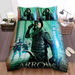 Arrow (2012–2020) Movie Poster 3 Bed Sheets Spread Comforter Duvet Cover Bedding Sets