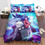 Bna: Brand New Animal Michiru & Shirou Lightnings Artwork Bed Sheets Spread Duvet Cover Bedding Sets