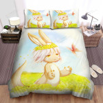 Made In Abyss Adorable Nanachi Artwork Bed Sheets Spread Duvet Cover Bedding Sets