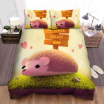 The Small Animal - To The Hedgehog Village Bed Sheets Spread Duvet Cover Bedding Sets