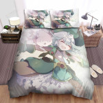 Made In Abyss Prushka & Meinya Enjoy The Moment Bed Sheets Spread Duvet Cover Bedding Sets