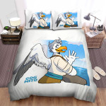 The Wildlife - The Seagull Man Art Bed Sheets Spread Duvet Cover Bedding Sets