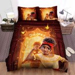 Encanto Dolores Madrigal's Magic Door Poster Bed Sheets Spread Duvet Cover Bedding Sets