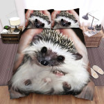 The Small Animal - The Hedgehog In Hands Bed Sheets Spread Duvet Cover Bedding Sets
