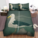 The Wildlife - The Seagull Standing Alone Artwork Bed Sheets Spread Duvet Cover Bedding Sets
