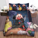 Darling In The Franxx Young Zero Two Artwork Bed Sheets Spread Duvet Cover Bedding Sets