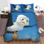 The Wildlife - The Seagull Flying In The Sky Bed Sheets Spread Duvet Cover Bedding Sets