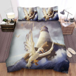 The Wild Animal - The Seagull Caught A Fish Bed Sheets Spread Duvet Cover Bedding Sets