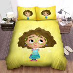 Encanto Adorable Mirabel Chibi Illustration Bed Sheets Spread Duvet Cover Bedding Sets