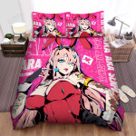 Darling In The Franxx Zero Two In Asian Baby Girl Style Bed Sheets Spread Duvet Cover Bedding Sets