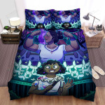 Encanto The Madrigal Sisters Night Theme Artwork Bed Sheets Spread Duvet Cover Bedding Sets