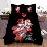 Darling In The Franxx Strelizia Digital Illustration Bed Sheets Spread Duvet Cover Bedding Sets