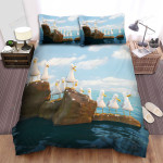 The Wild Animal - The Seagull On The Stones Bed Sheets Spread Duvet Cover Bedding Sets