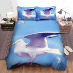The Wild Animal - The Seagull On The Girl Bed Sheets Spread Duvet Cover Bedding Sets
