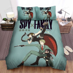 Spy X Family Forger Family Cute Poster Bed Sheets Spread Duvet Cover Bedding Sets