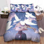The Saga Of Tanya The Evil Tanya & White Pigeons Bed Sheets Spread Duvet Cover Bedding Sets