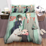 Spy X Family Forger Family Photo Bed Sheets Spread Duvet Cover Bedding Sets